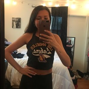 Lakers crop top